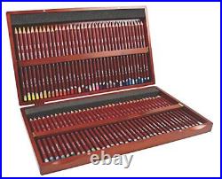Derwent colored pencil pastel pencil 72 color set wood box set 2300343