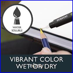 Derwent watercolor pencils ink Tense pencil 72 color set 2301843