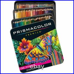 Prismacolor Premier Soft Core Colored Pencils 132 Multi Colored Pencils Set
