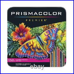Prismacolor Premier Soft Core Colored Pencils, Assorted Colors, Set of 132
