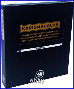 Sanford Ccolored Pencil KARISMA COLOR 48 Set NEW Prismacolor from Japan