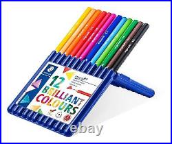 Set Of12 Especially Ergosoft Brilliant Multicolored Lead Pencils From Staedtler
