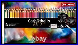 Stabilo Carbothello Pastel Pencil 60-Color Set From Japan